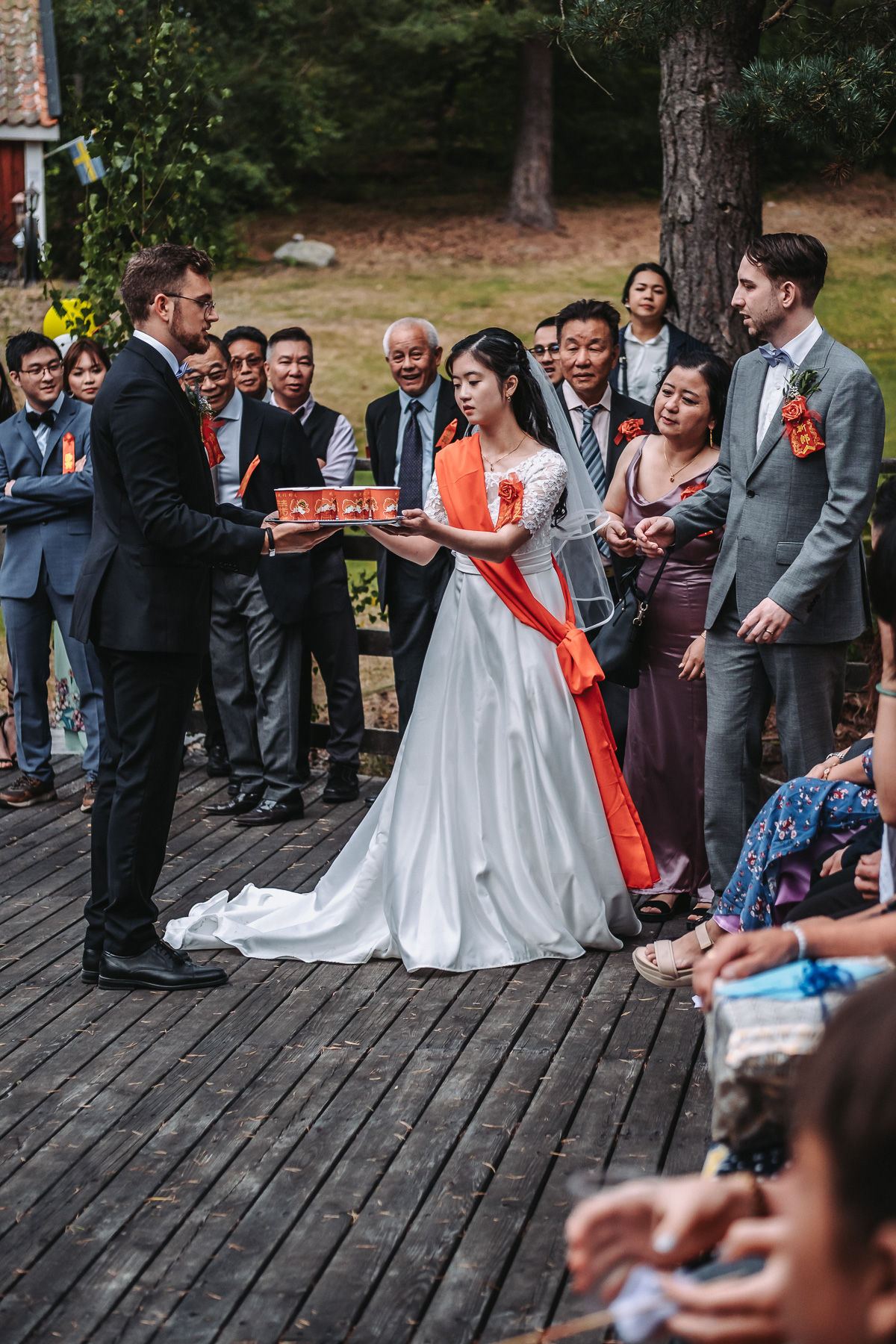 Kinesisk Teceremoni bröllop